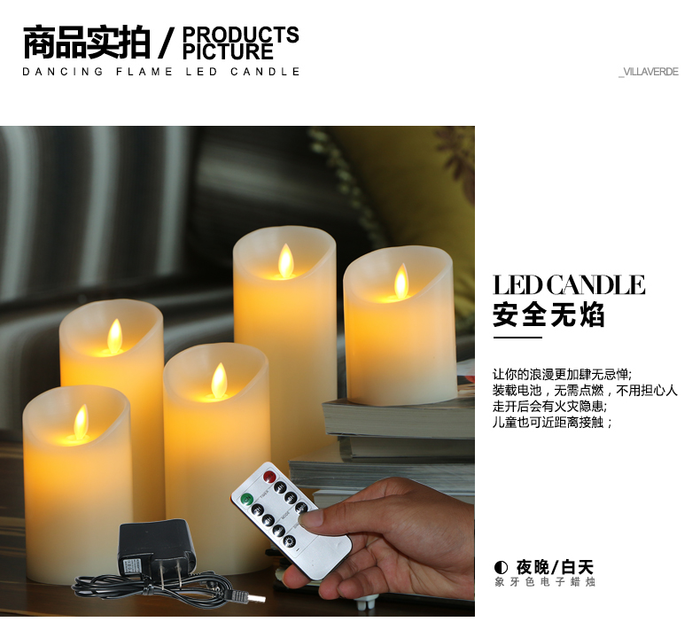 Bougie led   QINHUI - Ref 2482748 Image 11