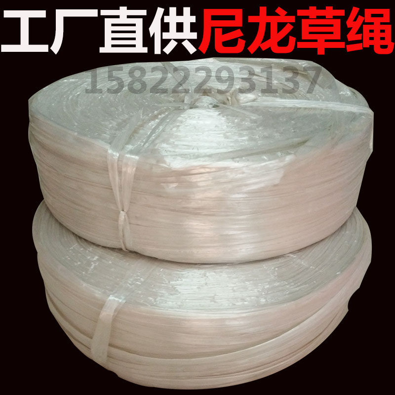 New material bundled rope plastic rope packing rope torn belt packaging rope nylon grass rope