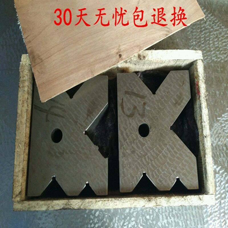 Single mouth three-mouth four-mouth cast iron cursor V-type iron V-type iron test V-shaped frame V-shaped frame