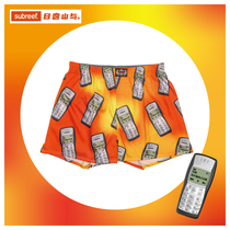 subreef dark island spoof Hong Kong movie arrow pants cotton couple four corners mens and womens home pajama pants large size loose panties