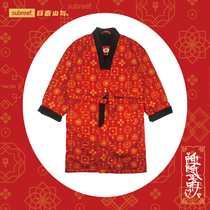 subreef Anyu natal year pajamas for men and women autumn and winter polar fleece Japanese-style robes loose and comfortable trendy home clothes