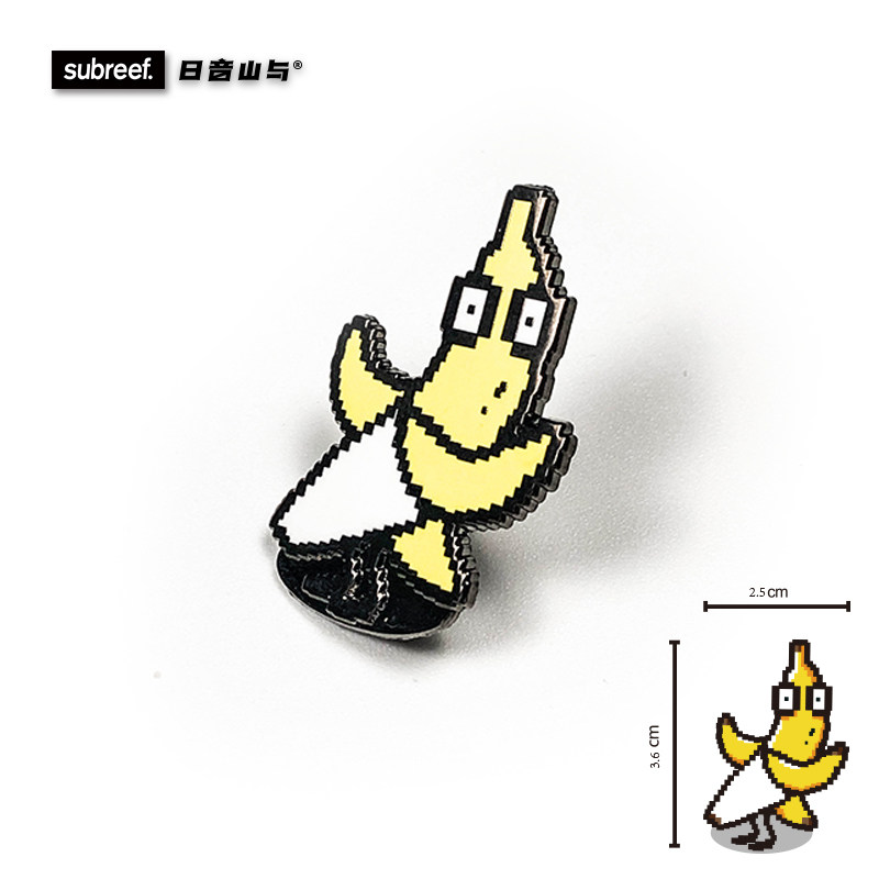 subreef dark islands 2019 Banana Brothers Fun Brooch Memorial Badge Vintage Pin Vintage