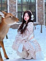 Han Milai Early Spring Wearing Lap Suit Advanced Sensation First Love Salt Department College Wind 2022 years High and cold Fan woman with two sets