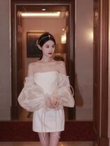 Han Miley Dress Dress 2022 New Spring Smear Breast Foam Cuff Hip Sexy Little Subskirt Texture Advanced Sensation