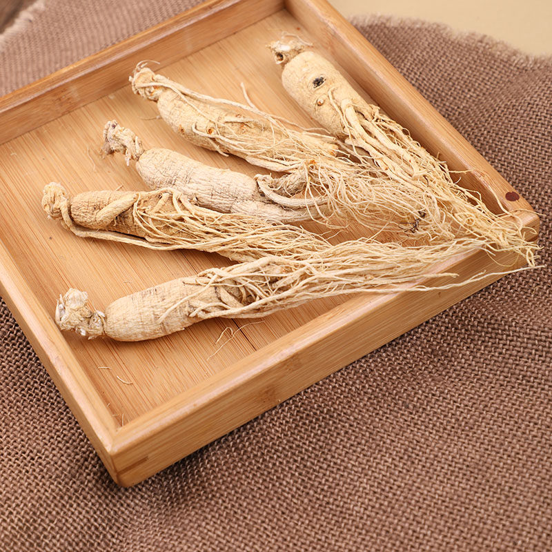 Collection Ian Side Strips Raw Sun Ginseng Substitute Powder Middle Aged Nourishing Health Care Bubble Wine soup Changbai ginseng Ginseng Whole Branches White Ginseng