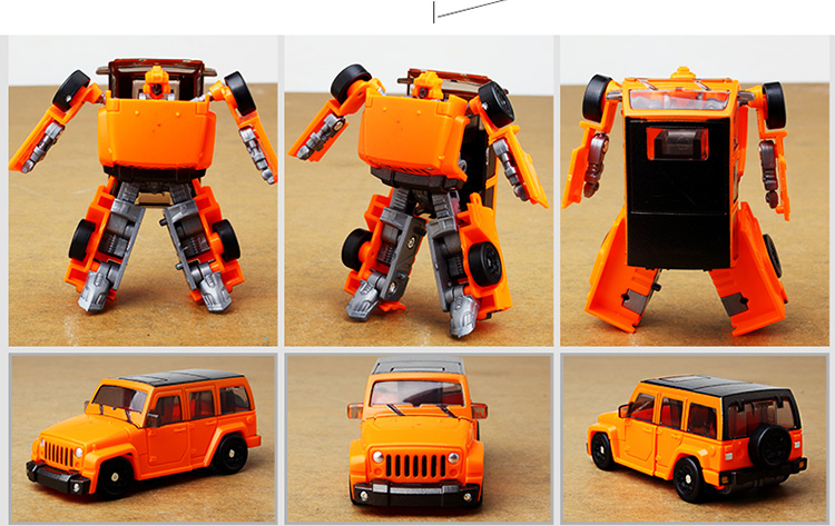 Biến đổi Mini King Kong Thanh tra Optimus Dòng xe thể thao Robot Robot Đồ chơi trẻ em Mẫu nhỏ Quà tặng chính hãng - Gundam / Mech Model / Robot / Transformers dụng cụ lắp ráp gundam