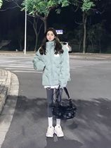 Design sense niche down padded jacket womens winter 2022 new loose American style thickened small padded jacket