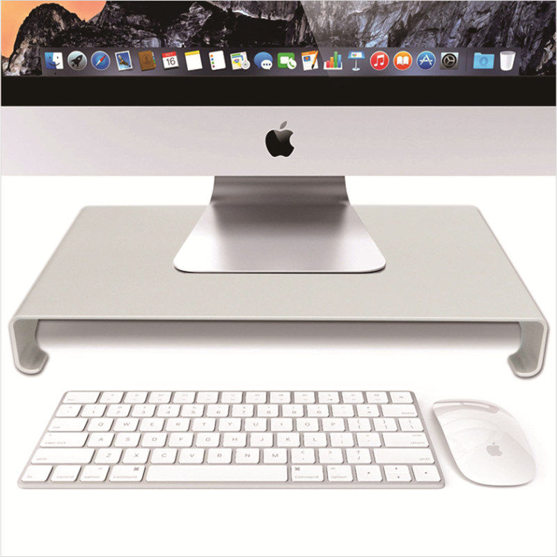 Computer screen elevator office desktop holding layer USB hub hub HUB lamp bracket