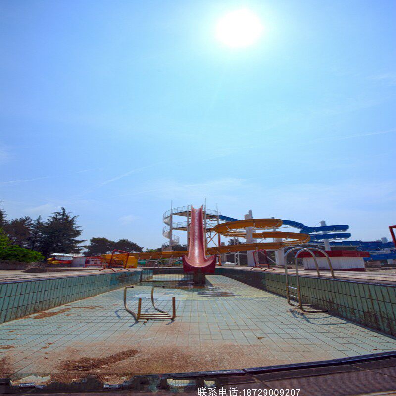 Apple Water Uk Opera Water Toys Amusement Strong Water Park to Build Children's Water Zifamilies Sliding Terraces Rain Mushrooms