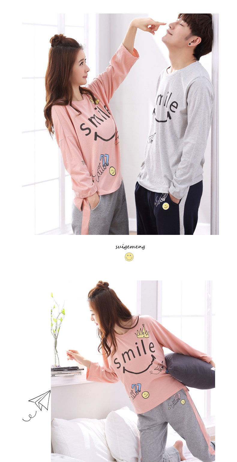 Pyjama mixte en Coton à manches longues - Ref 3003741 Image 8