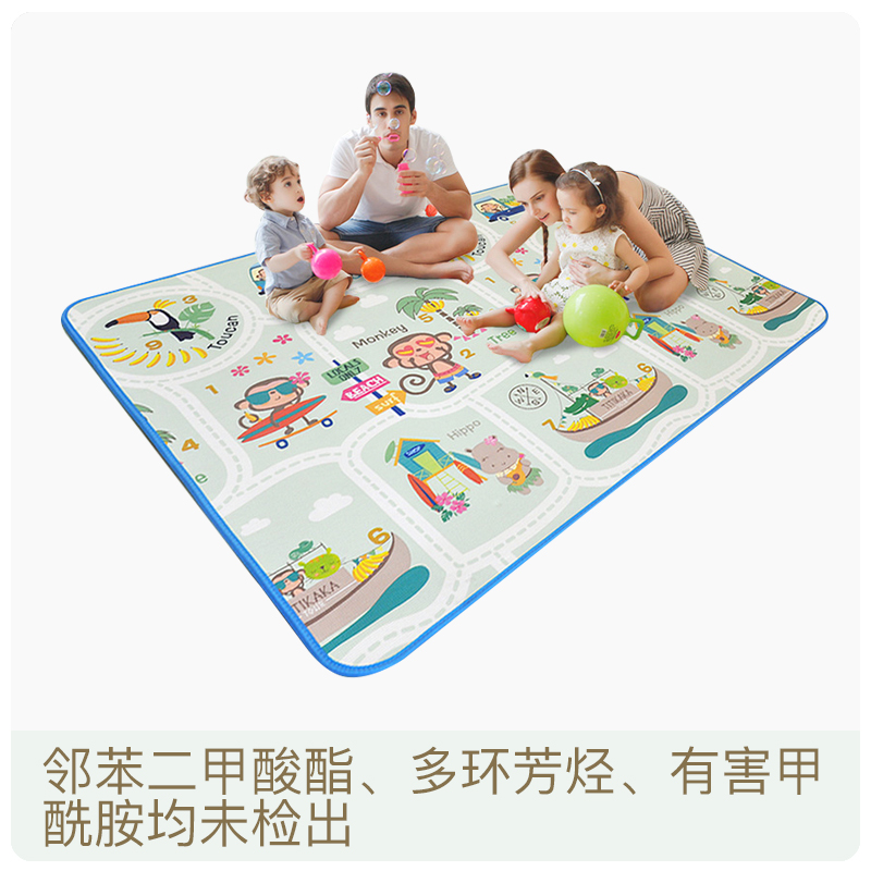 (Factory delivery)Dad reviews Moisture-proof and scratch-resistant outdoor picnic mat crawling mat Wear-resistant and tasteless EPE