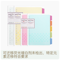 (Dad evaluation recommended) loose-leaf notebook student notebook diary wrong question Book