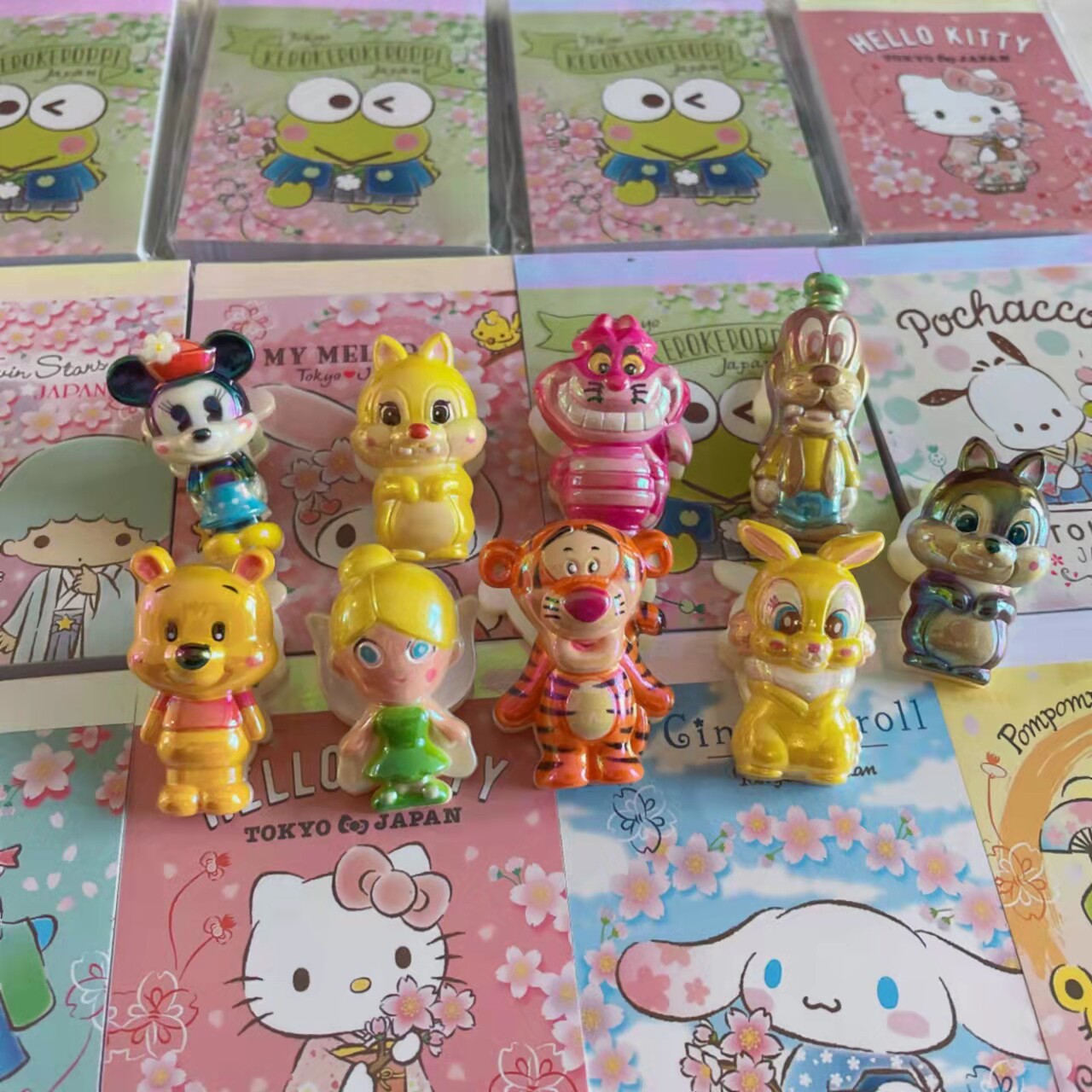 Dini Cute Teenage Girl Hearts Cartoon Small Animal Vini Leaping Tiger Styling Plastic Mini Small Clip Bill Clips