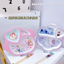 Di Home Paradise on sale Princess Toys Total Mobilization Cartoon Children Cutlery Bowls Tray Food Refreshment trays
