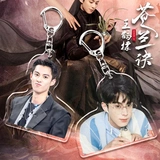 Прозрачный брелок, чемодан, ранец, цепь, акриловая подвеска