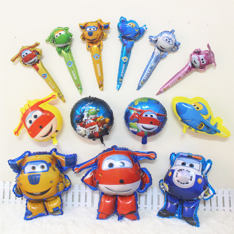Super flying Man theme balloon Birthday party decoration balloon scene decoration Little Ai cool flying Le Dido balloon