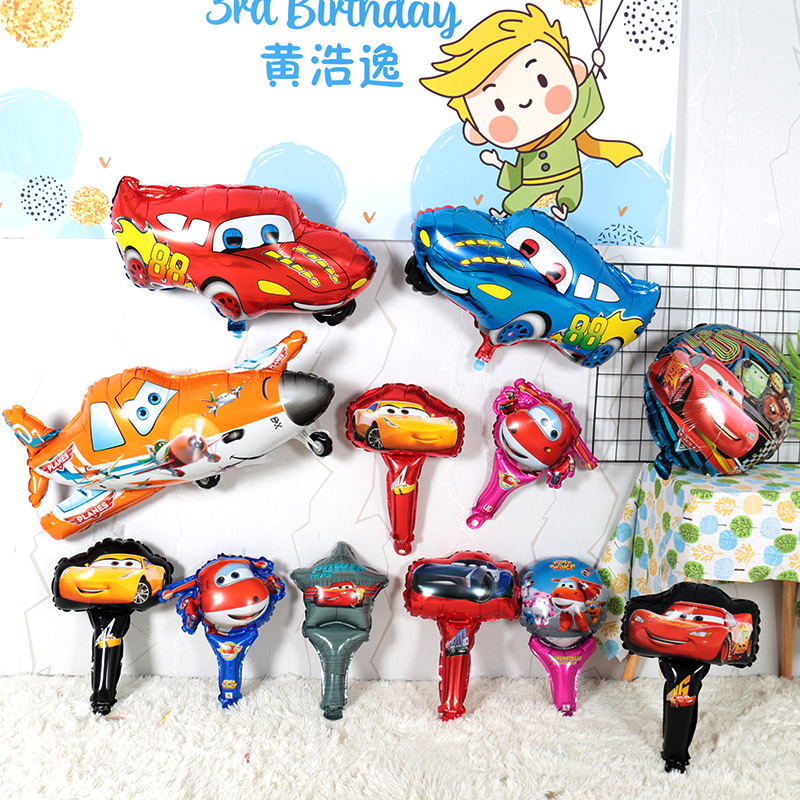 mcqueen balloons car balloons birthday party decoration american anagram lightning mcqueen boy