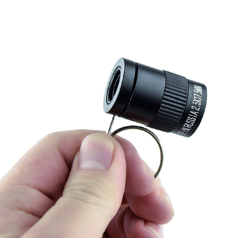 Mini pocket micro micro telescope children portable telescope 2 5x17 5 thumb portable telescope