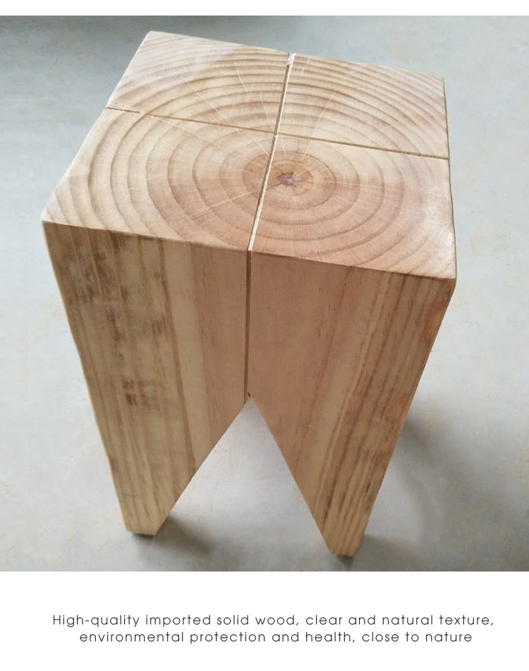 Gỗ sáng tạo khối gỗ khối cá tính bên cạnh giường ngủ bàn sofa đơn giản góc vài bàn cà phê nhỏ gỗ cọc gốc khắc phân - Các món ăn khao khát gốc Gốc cây làm bàn