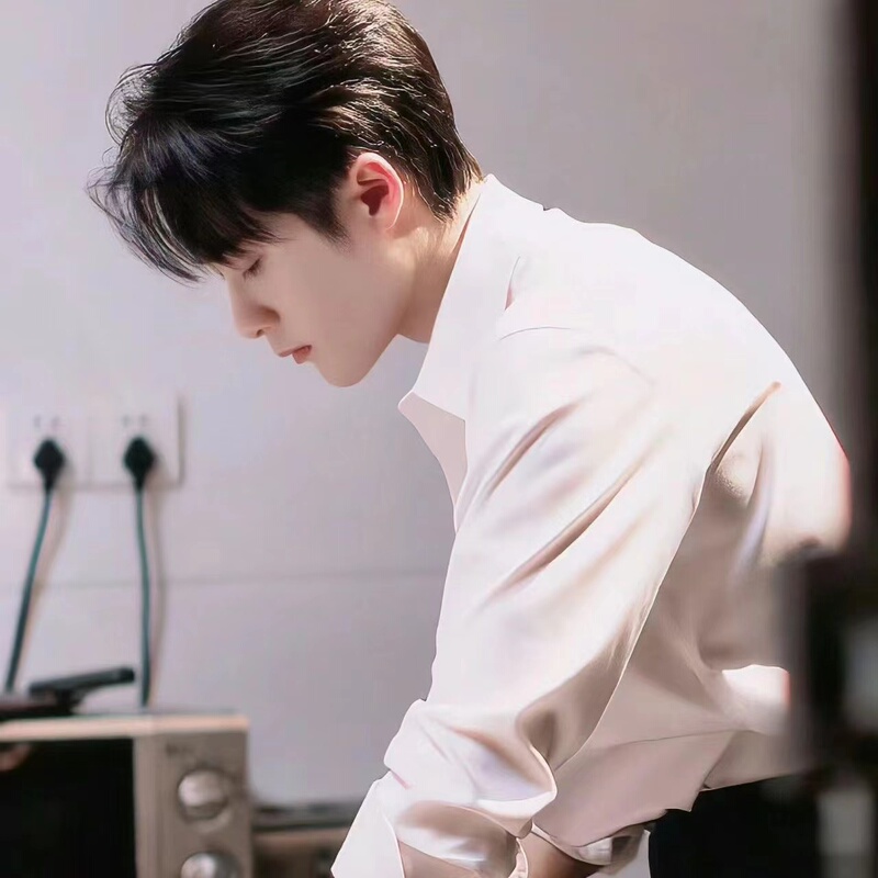 I Miss You so Much, Mo Qingcheng and Tan Jianci's Same Style Long-Sleeved Shirt, Korean Style Trendy Jacket for Men and Women, Ascetic Clothing I Miss You so Much, Mo Qingcheng and Tan Jianci's Same Style Long-Sleeved Shirt, Korean Style Trendy Jacket for Men and Women, Ascetic Clothing