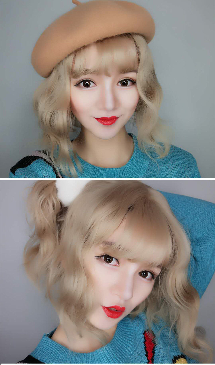 Perruque MEILIFANG    cheveux courts - Ref 2607703 Image 20