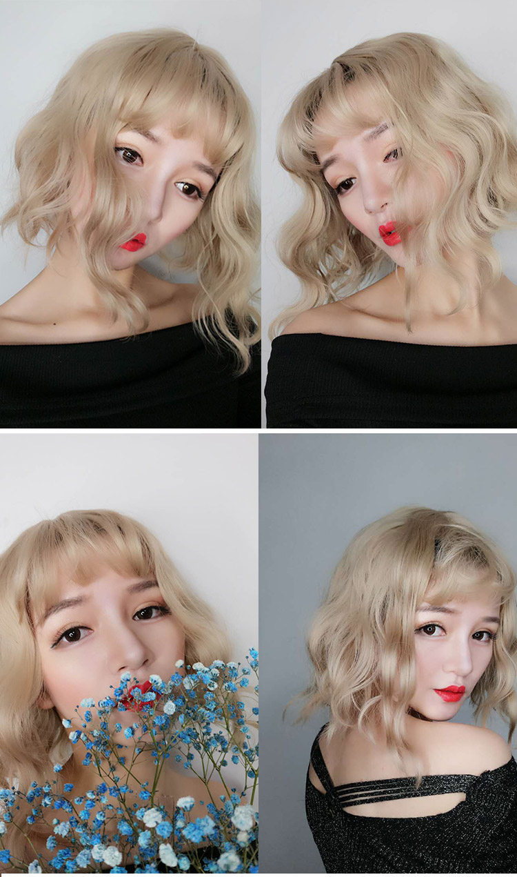 Perruque MEILIFANG    cheveux courts - Ref 2607703 Image 25