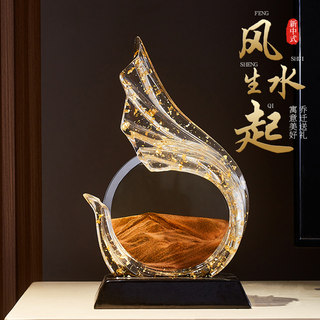 Living Room Decorations 2025 New Model Wine Cabinet Ornaments Light Luxury High-End Tv Cabinet Office Classy and Elegant