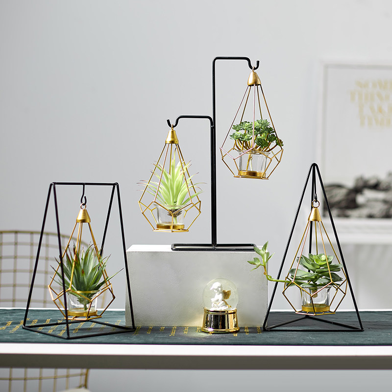 Nordic light luxury ins wind desktop soft decoration Creative small ornaments Milk tea shop modern simple office decoration