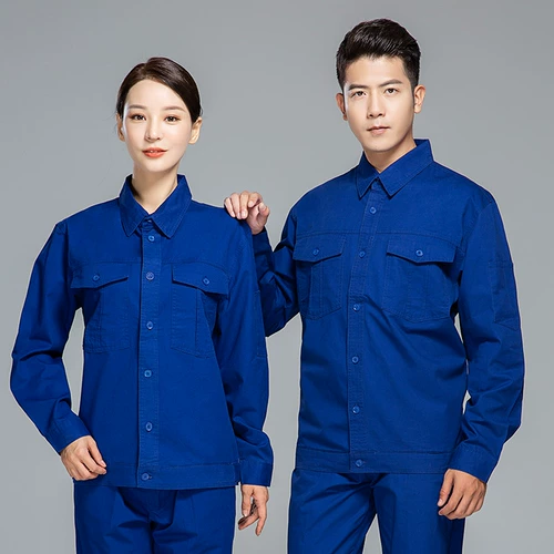 Летняя тонкая хлопчатобумажная одежда, набор мужская одежда, защищает трудовую защиту.