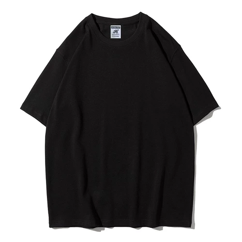 Футболка для работы, мужская летняя хлопковая летняя одежда, делается под заказ, короткий рукав, с печатью вашего логотипа