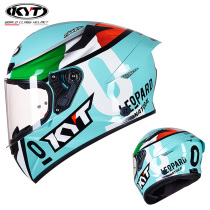 Italy KYT motorcycle helmet men and women running racing car men and women locomotive summer light anti-fog full cover