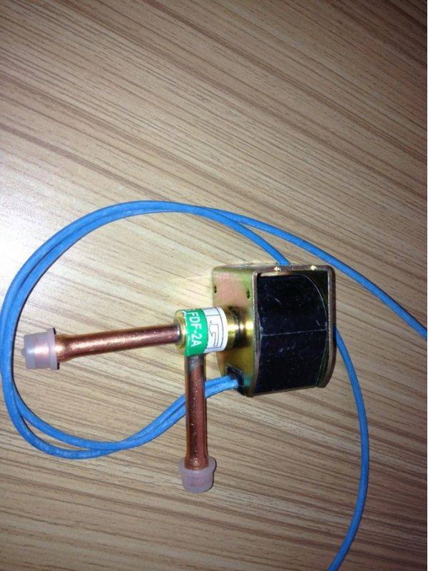 Sanhua solenoid valve FDF2 AK01 ice refrigeration machine air conditioning equipment containing coil defrosting valve is frequently opened