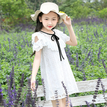 Childrens Wear Girl Lace Dress 2021 New Korean Childrens Princess Dress