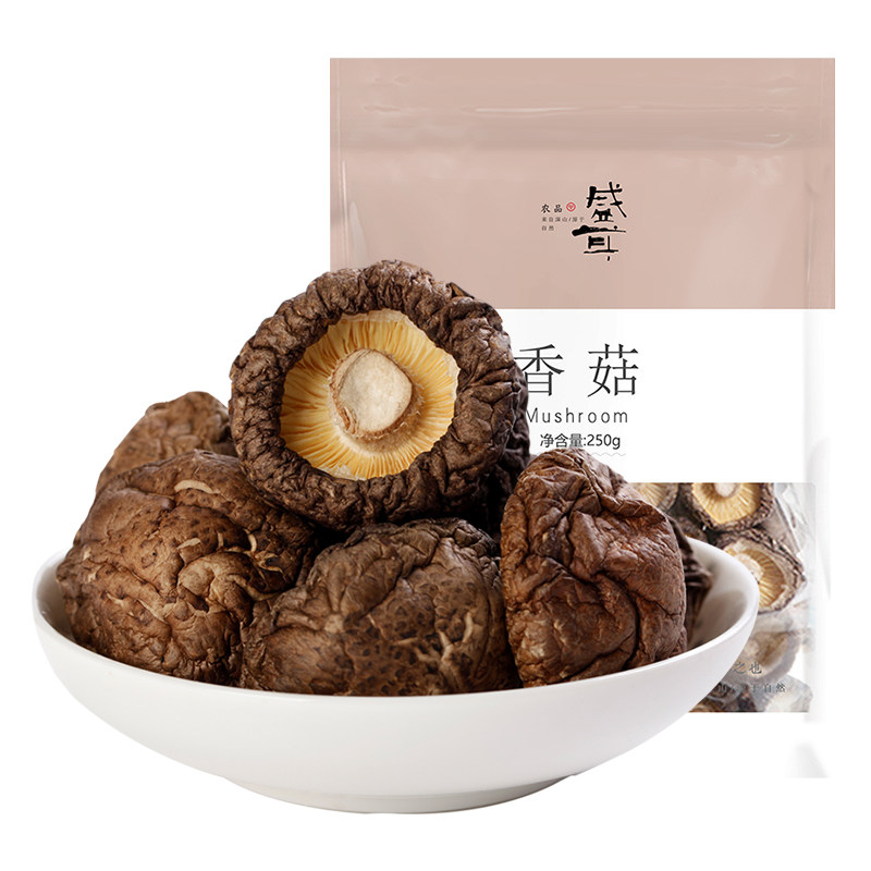 盛耳 小香菇 250g 天猫优惠券折后￥29.9包邮（￥49.9-20）