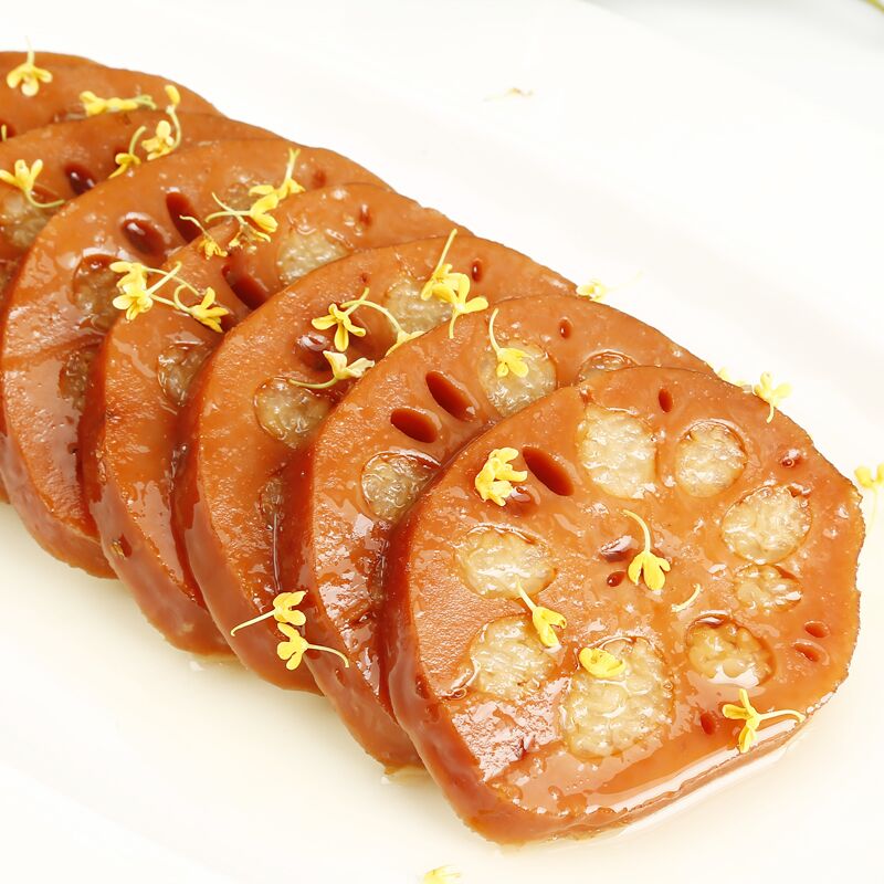 【邮缘】桂花蜜汁糯米藕1500g_用心go