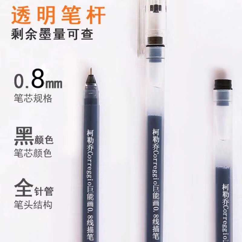 Koehler Jo Large Capacity Needle Pen Line Sketch 0 8 6 0 Of Ink Quick And Constant Ink Special Bulk 100