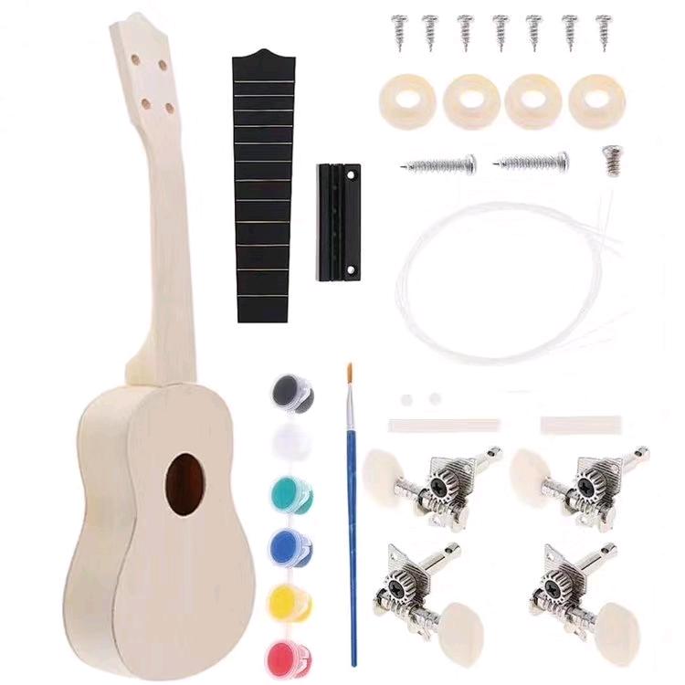 DIY can hand paint 21 inches Ukriri material package to play 10 pieces of parent - child activities