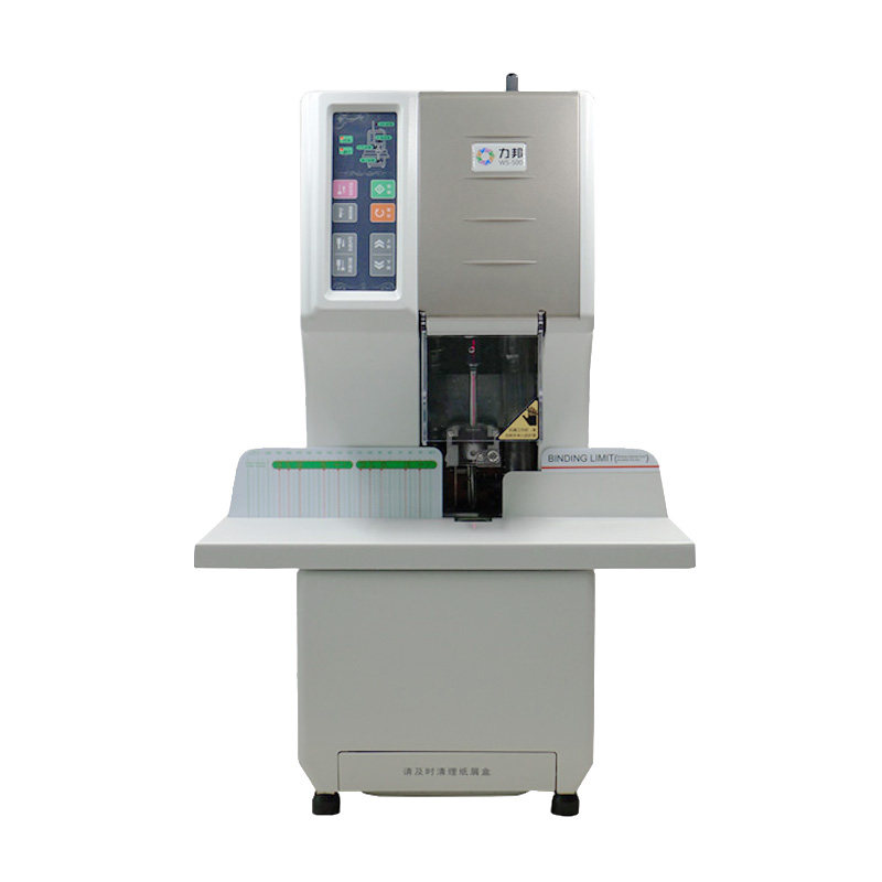 Full automatic electric punching machine for force-state WS-500 fully automatic financial dress booking machine financial file bookbinding machine