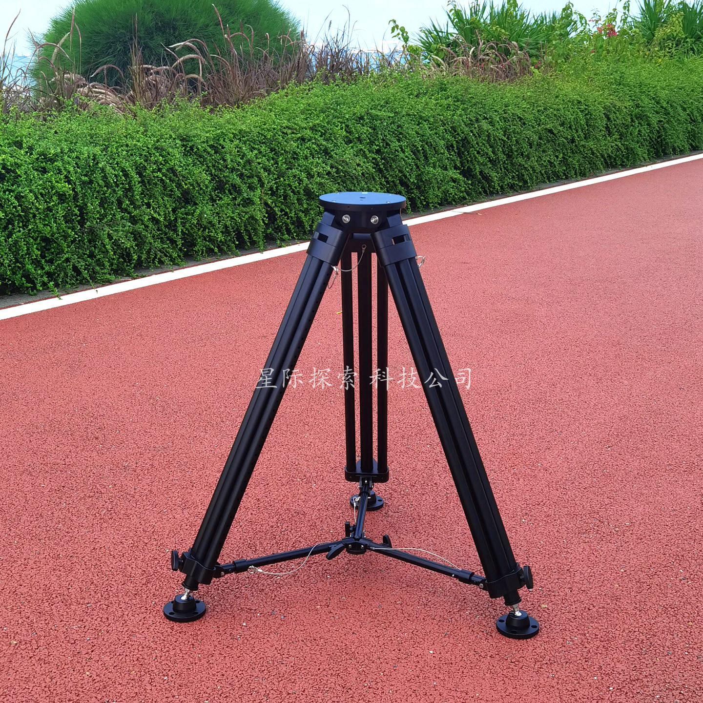 铝材三角架 FD-ZX重型铝合金三脚架野外高承重仪器三脚架带水平仪三脚架支架