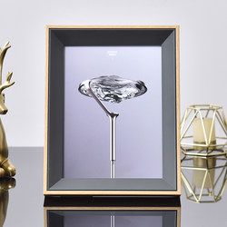 High-End Photo Frame for Tabletop Display, 7inch Washed Photos, 8inch 10inch A4 Nordic Style Living Room Light Luxury Ornament Picture Frame