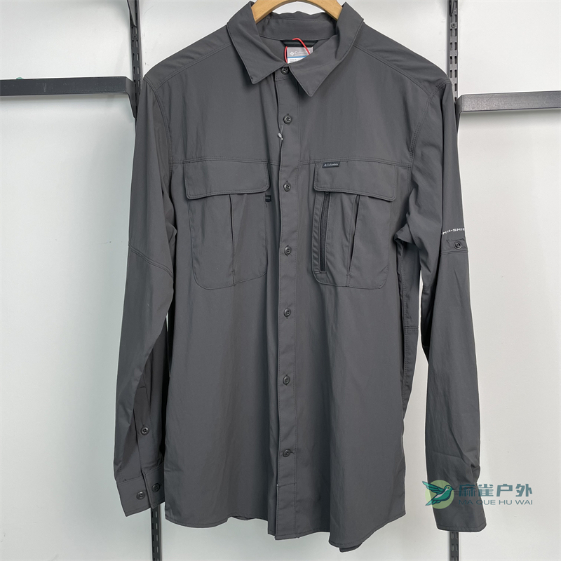 Autumn and Winter New Columbia Outdoor Water-Repellent Men's Casual Lapel Long-Sleeved Shirt Ae9743 Autumn and Winter New Columbia Outdoor Water-Repellent Men's Casual Lapel Long-Sleeved Shirt Ae9743