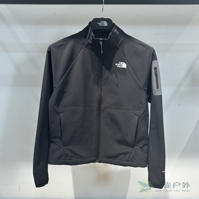 26 Spring/Summer New the North Face Women's Outdoor Water-Repellent Fleece-Lined Stand Collar Windproof Softshell Jacket 8Dfd