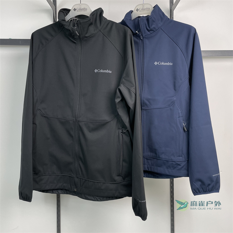 Autumn and Winter Columbia Men's Outdoor Casual Thermal Warm Jacket Soft Shell Jacket We3213