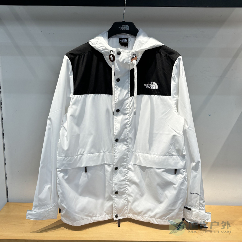 25 Spring/Summer New the North Face Outdoor Windproof Hooded Jacket Single Layer Men's Coat 81No