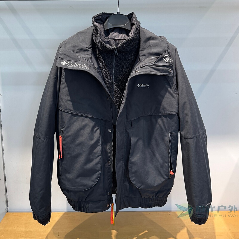 Autumn and Winter Columbia Outdoor Men's and Women's Icon Retro Waterproof Four-In-One Jacket We3476 Autumn and Winter Columbia Outdoor Men's and Women's Icon Retro Waterproof Four-In-One Jacket We3476