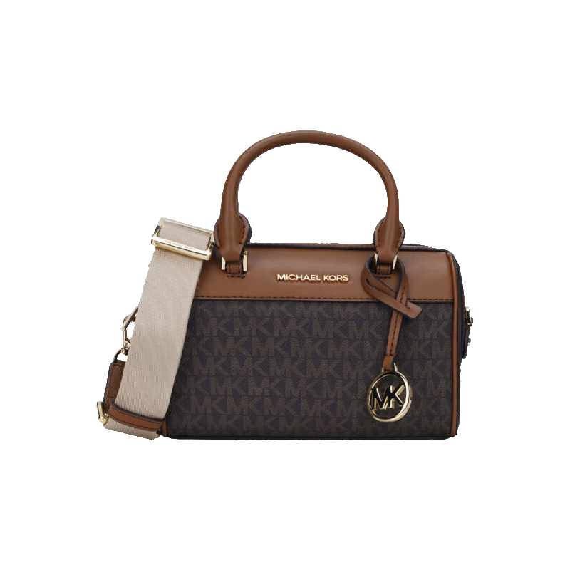 Mk Women's Bag Official Flagship Travel Series Boston Bag Small Shoulder Crossbody Handbag 35S2Gtfc0B Mk Women's Bag Official Flagship Travel Series Boston Bag Small Shoulder Crossbody Handbag 35S2Gtfc0B