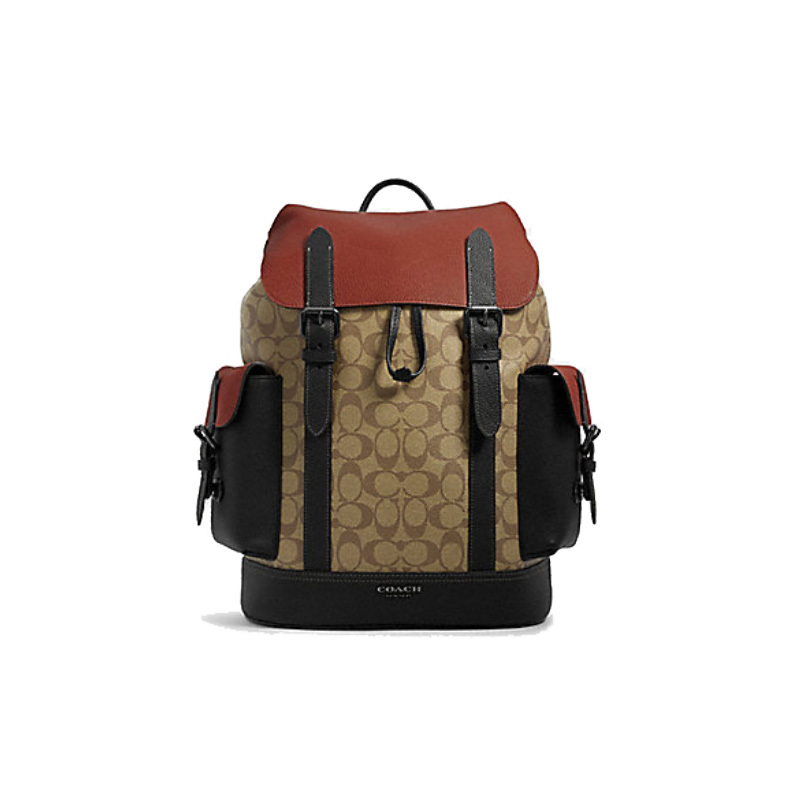 Coach Men's New Large-Capacity Business Trip Travel Sports Computer Mountaineering Backpack Fc8145