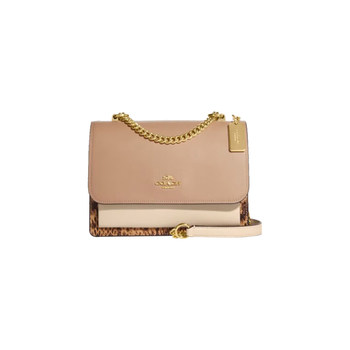 [Official Purchase] Coach Official Flagship Store Women's Small Crossbody Bag Small Square Bag Fcb900