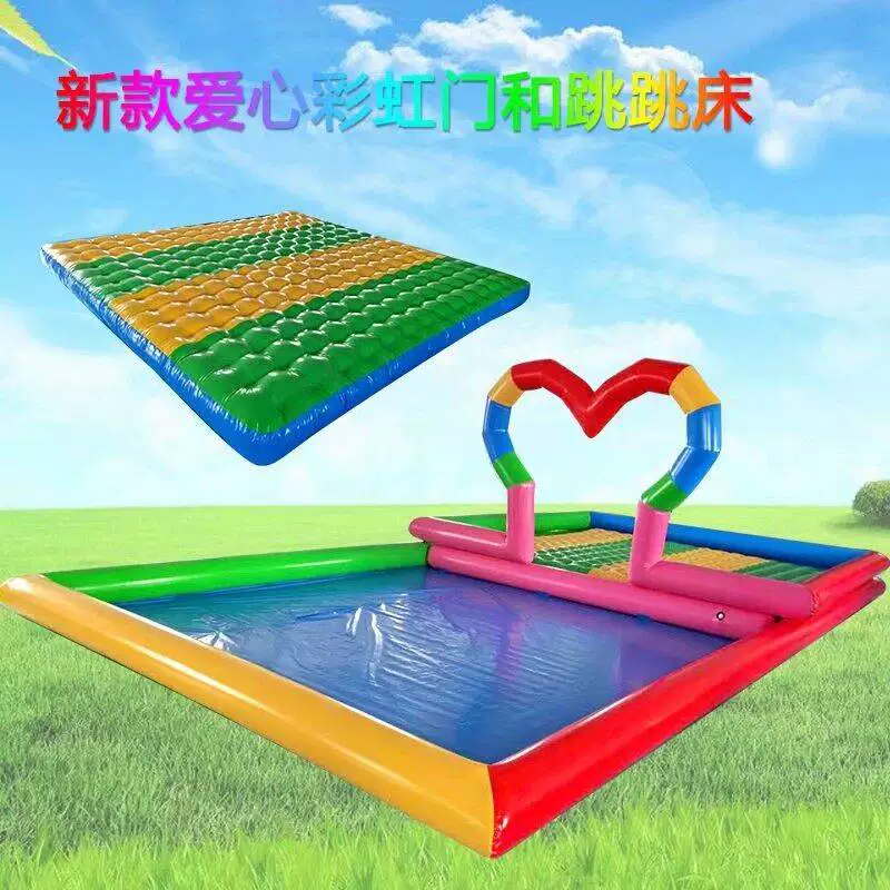 inflatable beach children's toy, travel fence, increased thickness