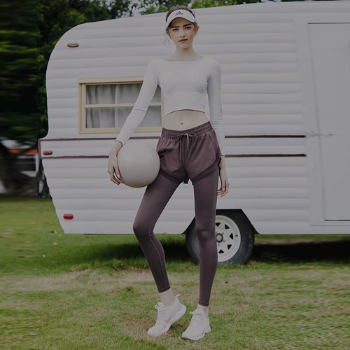 Комплект, леггинсы, штаны, быстросохнущее белье для коррекции формы бедер, утягивающий пояс на талию, спортивный комбинезон для спортзала, высокая талия, по фигуре, для бега, в обтяжку, большой размер